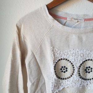 🌿Rewind Lace Owl Top